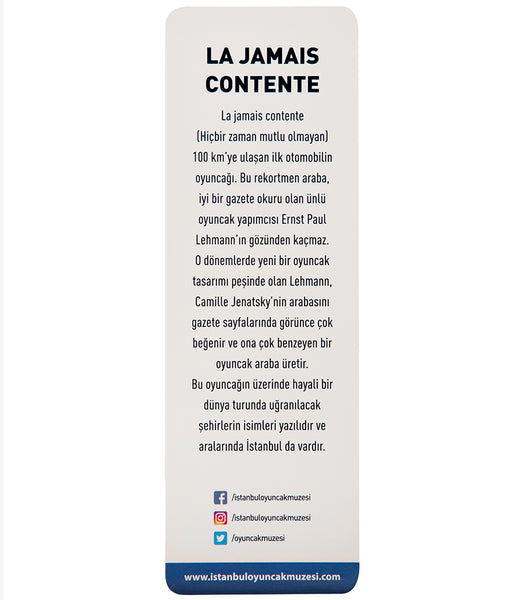 La Jamais Contente Kitap Ayracı