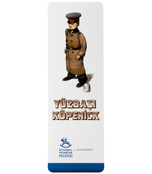 Yüzbaşı Köpenick Kitap Ayracı