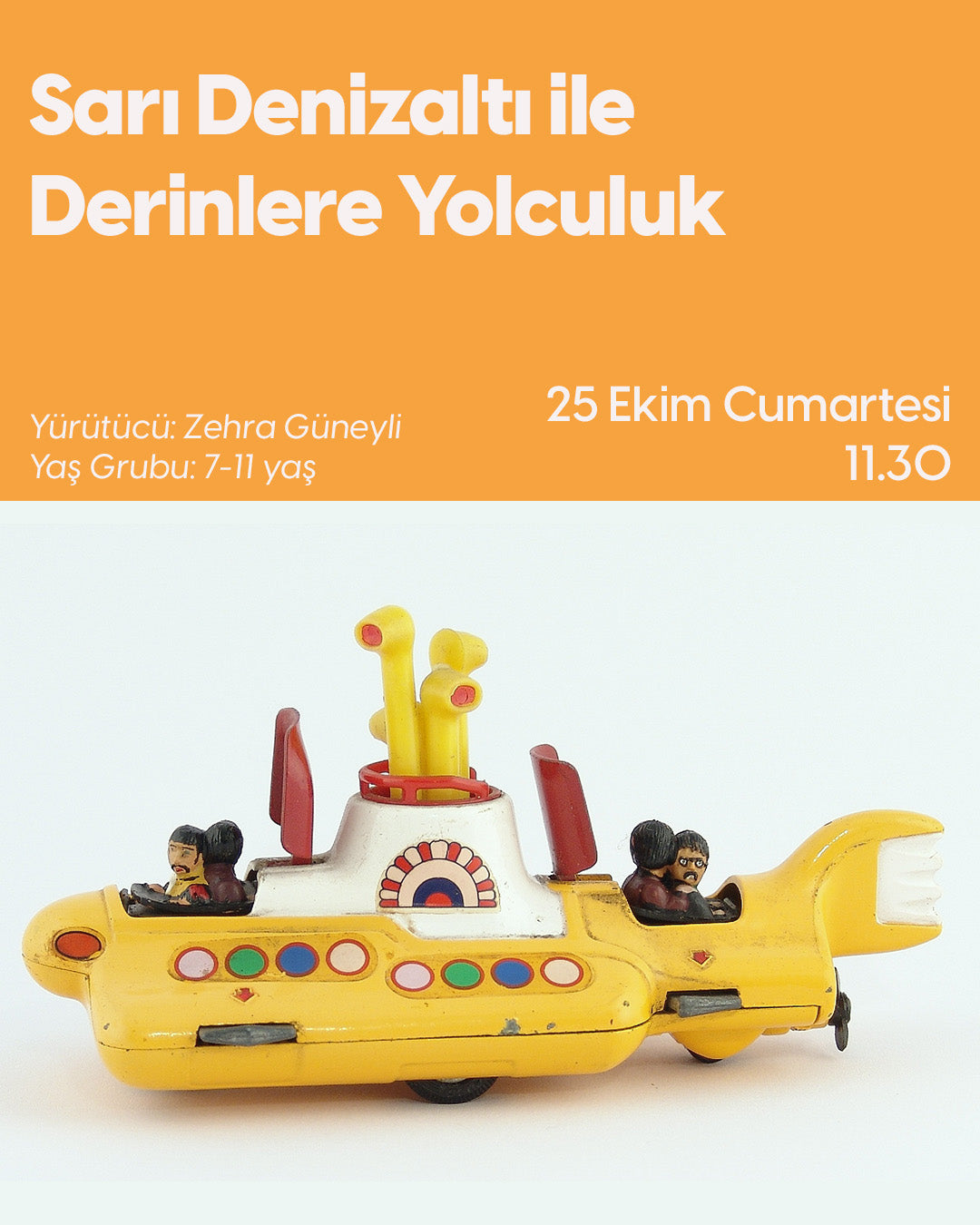 Sarı Denizaltı ile Derinlere Yolculuk