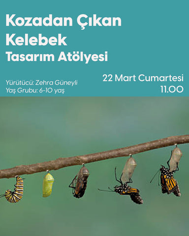 Kozadan Çıkan Kelebekler  Tasarım Atölyesi