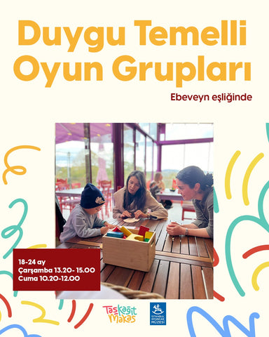 Duygu Temelli Oyun Grupları 18-24 Aylık Bebekler için Ebeveyn Katılımlı